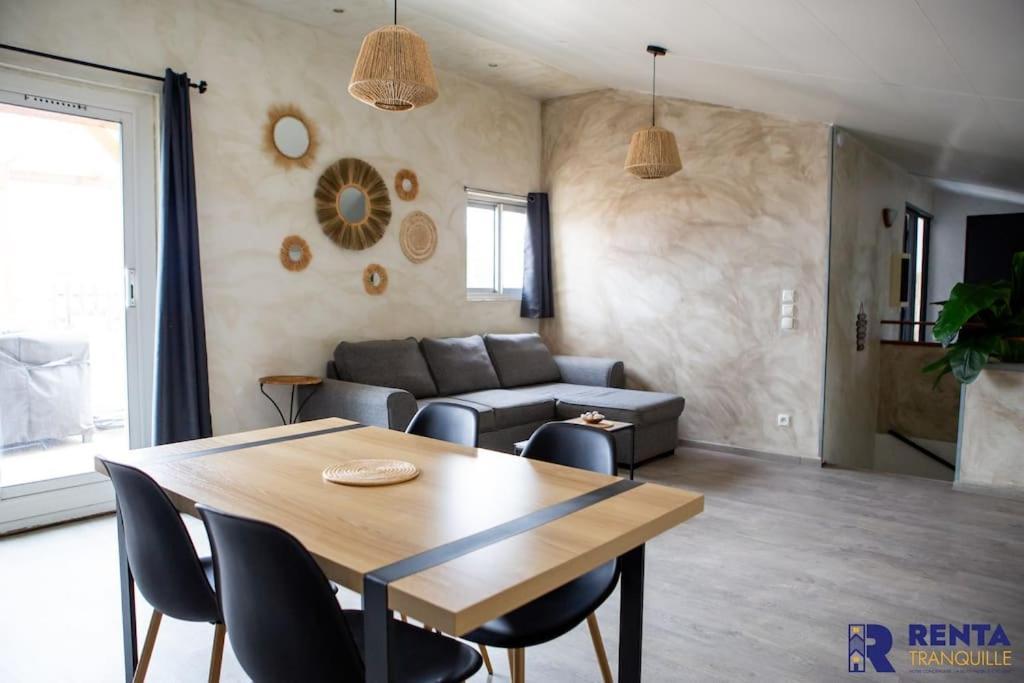 Appartement Le Bel Vu - Sea View à Le Barcarès Extérieur photo