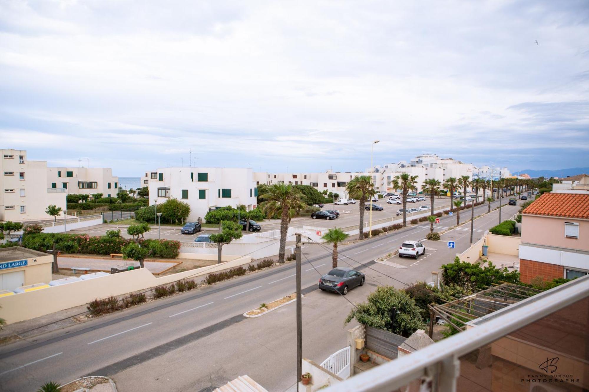 Appartement Le Bel Vu - Sea View à Le Barcarès Extérieur photo